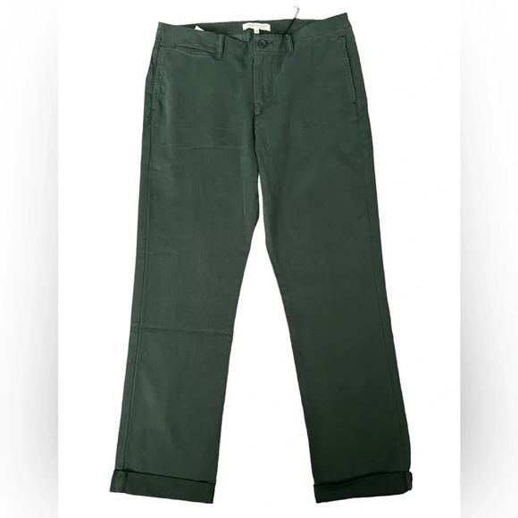 Current/Elliott The Captain Amazon Green Casual Trouser Pants Size 30 Nwt - Picture 7 of 14